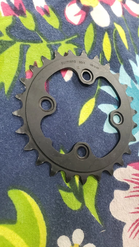 Shimano SG-X 26t Tooth M9 Chainring 64 BCD MTB Mountain Touring Gravel Vintage - Image 3 of 4