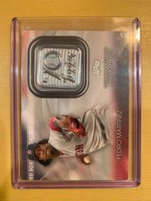 2021 Topps - Topps 70th Anniversary Manufactured Logo Patches Pedro Martinez...