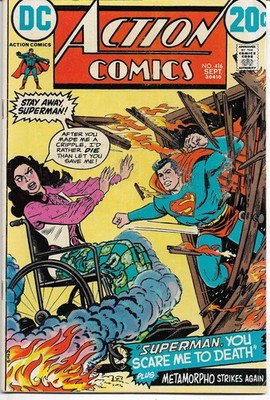 DC Bronze Age : Action Comics #416 (Curt Swan) Superman (Metamorpho) John Calnan