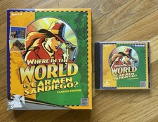 Where in the World is Carmen Sandiego PC, 1994 Big Box Game