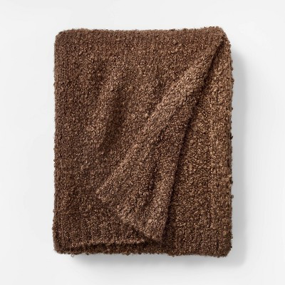 Threshold Studio McGee Boucle Decorative Sofa Throw Blanket Textured Knit