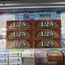 NEW 6X JOB Gold 1 1/4 1.25 Rolling Papers 6 packs (24 leaves per pack Paper) 