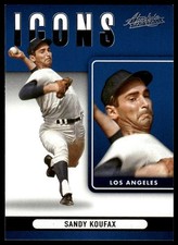2022 Panini Absolute #I-11 Sandy Koufax Icons Retail