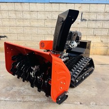 Remote Controlled Track Snow Blower 39" Width Gasoline 15HP Any Color You Want