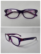 Ray-Ban RB1555 Junior Eyeglass Frames Only 48-16-130 Purple 3666 Authentic