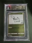 2021 POKEMON JPN S PROMO YU NAGABA X POKEMON CARD GAME CAMPAIGN PIKACHU BGS 10
