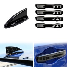 Door Handle Cover Shark Fin Antenna Cover For Honda Civic 2022-2026 Glossy Black Door Handle Cover Shark Fin Antenna Cover For Honda Civic 2022-2026 Glossy Black
