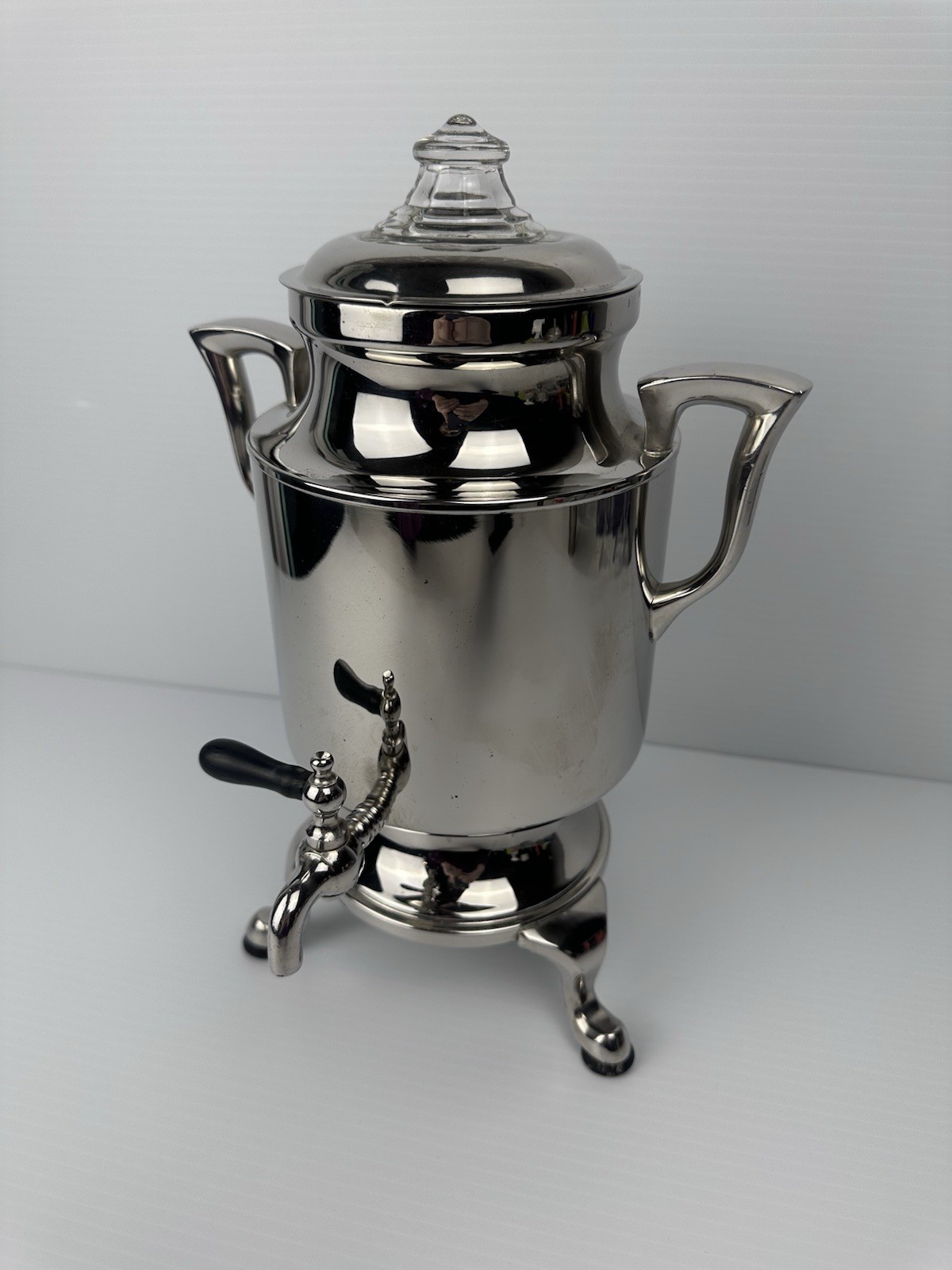 Vintage Hotpoint Electric Coffee Percolator GE Edison Art Deco - NO CORD -