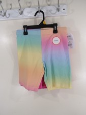 New Wonder Nation 2 Pack Bike Short Size L 10 12  Girls Ombre Pink