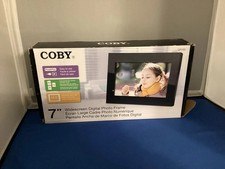 Coby DP-769 BRAND NEW 7" Widescreen Digital Photo Frame with MP3 Playback 