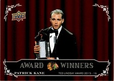 Patrick Kane 2025-26 Chicago Blackhawks UD Centennial Ted Lindsay Award 130