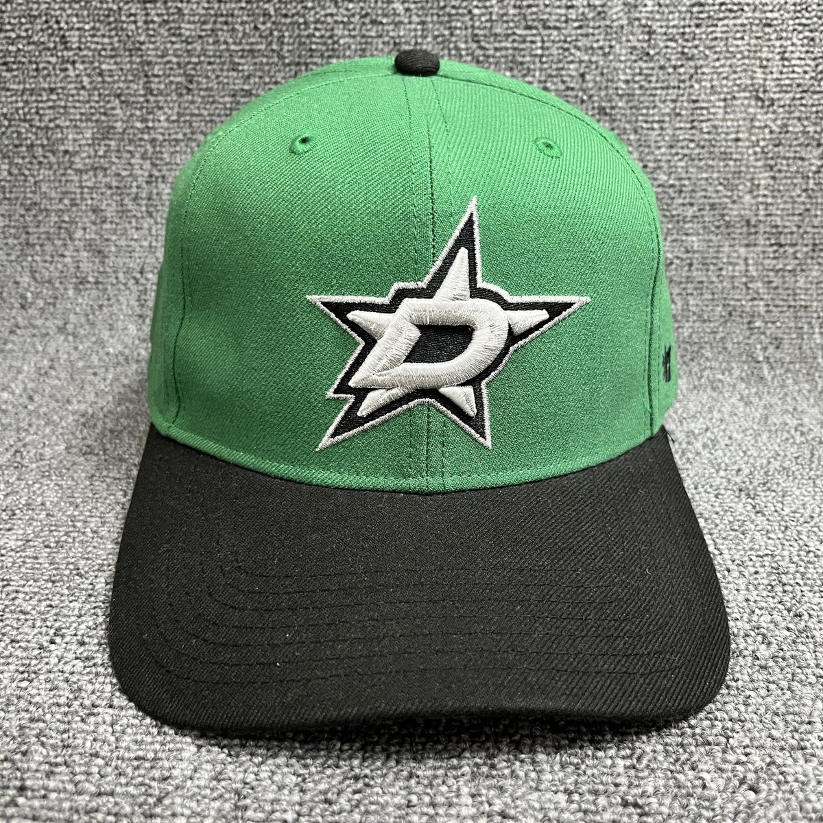 '47 Brand Dallas Stars No Shot Captain Snapback Hat Kelly Green Adjustable NHL