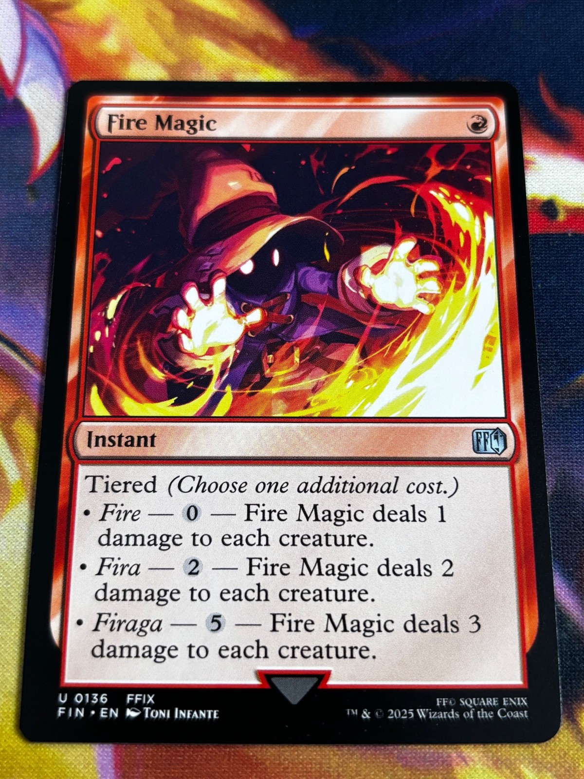 Fire Magic U FINAL FANTASY 136 NM