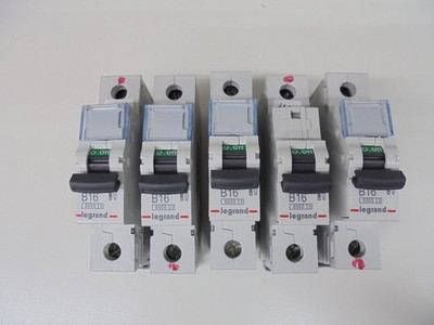 Legrand B16 Circuit Breaker Lot of 5