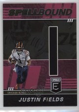 2022 Panini Donruss Elite Spellbound Pink Justin Fields (Letter I) #SB-JF2 1c5x