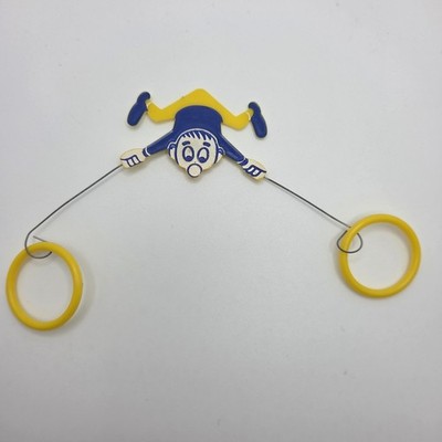 Vintage 1965 Ideal Tip It Game Acrobat Balancer Figure w/ Rings Replacement Part