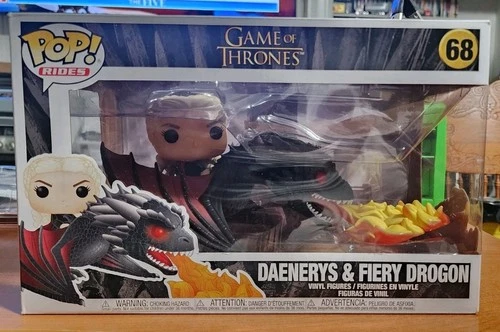 Funko Pop! Rides: Game of Thrones - Daenerys riding Drogon #68
