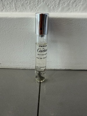 Pasha De Cartier Edition Noire 0.33 oz / 10ml EDT Travel Spray-Authentic