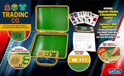 WWE Money in the Bank Electronic Case for Kids, Money Box Includes