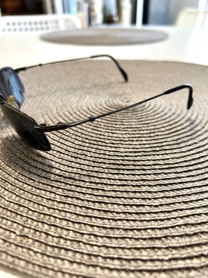 Maui Jim 303 02 темно-серый металлический солнцезащитные очки оправы только 60 20 160 - Изображение 2 из 4