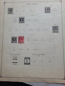 1 Stamp From Gold Coast. 1913 Postage.