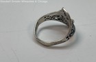 925 Sterling Silver Filigree Ring 3.2g — photo 4