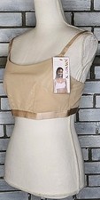 NWT Joyspun Women's Double Layer Mesh Bralette Wirefree Size XL Adore Tan