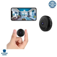 1080p WiFi Indoor Security Camera with Night Vision & Motion Alerts