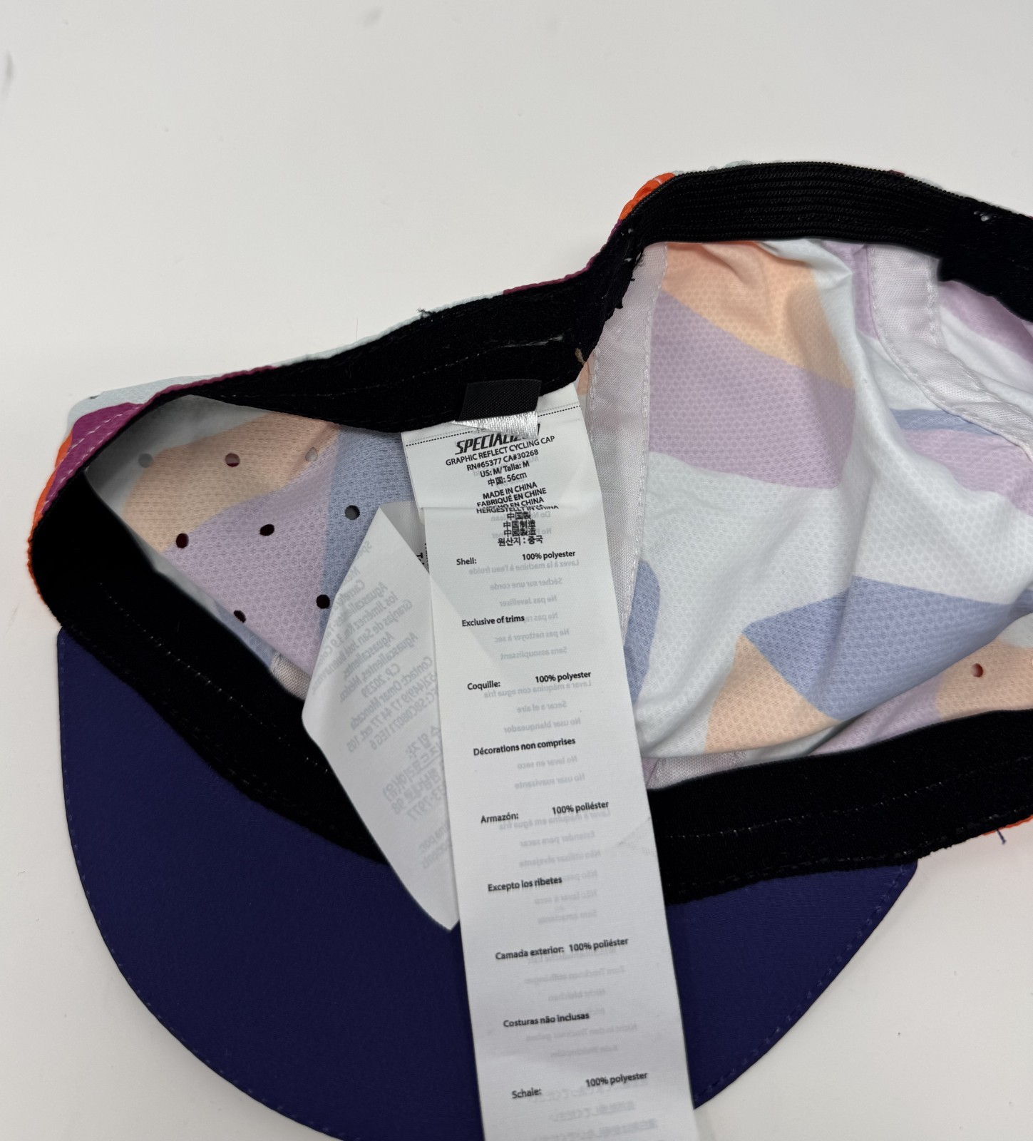 Specialized Graphic Reflect Cycling Cap Size Medium - New