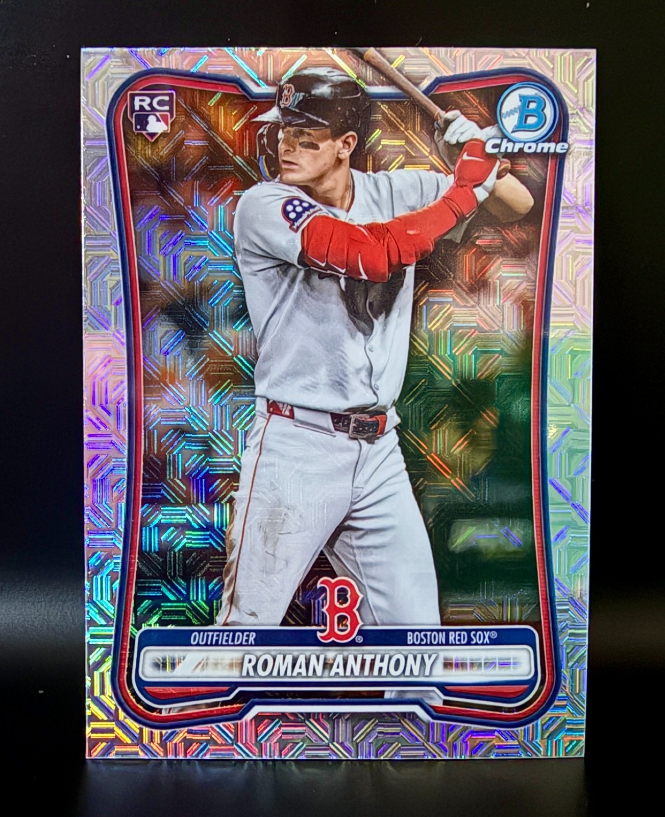 2026 Bowman - Roman Anthony #18 Chrome Mojo Refractor (RC)