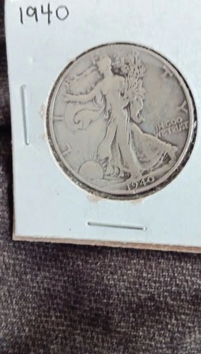 1940 Liberty Walking Half Dollar Silver 50C Circulated US Coin