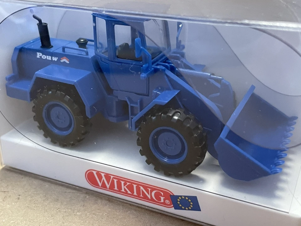 (K-267) Wiking 6510432 H0 1:87 Liebherr Radlader Pouw OVP - Bild 2 von 4