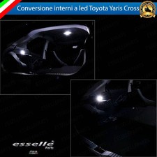 KIT LED INTERNI TOYOTA YARIS CROSS NO AVARIA LUCI CANBUS 6000K LUCE BIANCA