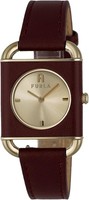 [Furla] Uhr Furla Arco Square WW00017020L2 Damen Bordeaux