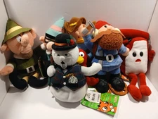 6 CVS Stuffins ELF COWBOY WATER PISTOL YUKON CORNELIUS & SAM Island of Misfits