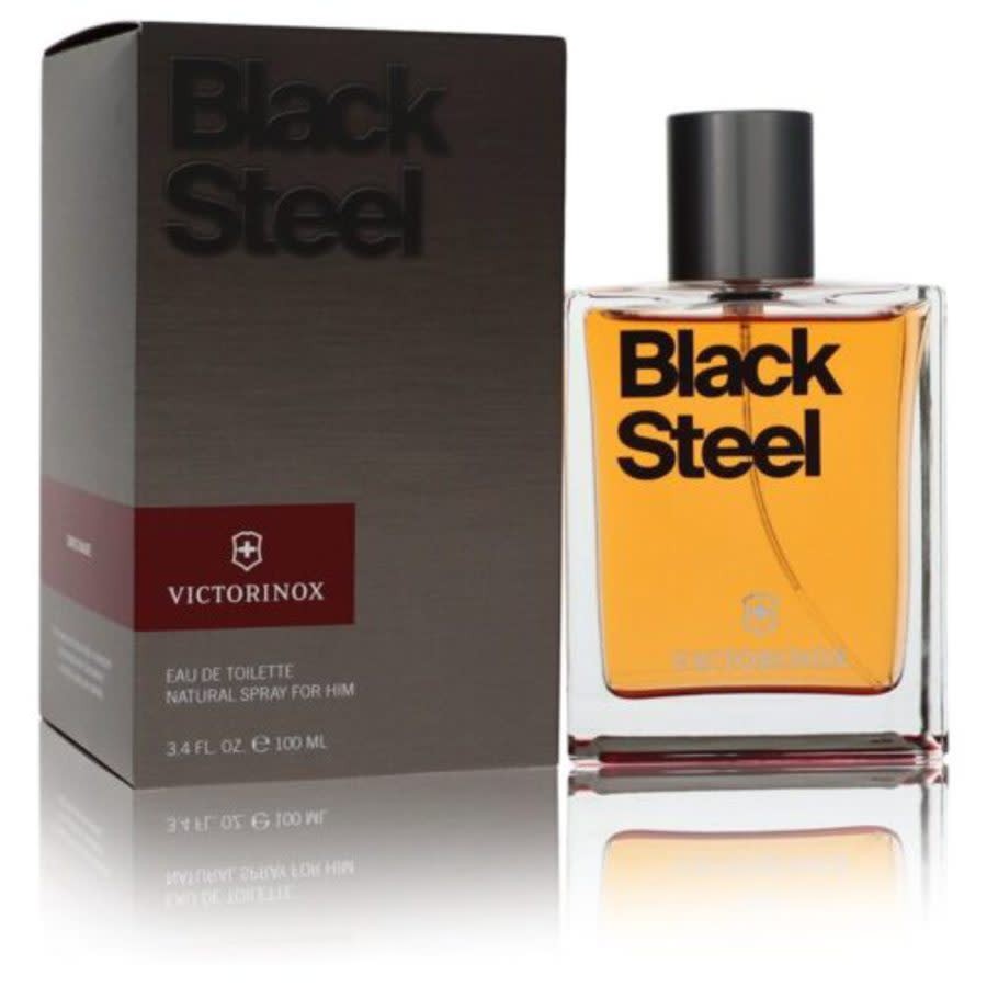 Victorinox Swiss Army Mens Black Steel EDT Spray 34 oz Fragrances 6590₽