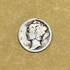 1923 Mercury Dime 90% Silver 10C Philadelphia Circulated Business Strike (Worn)