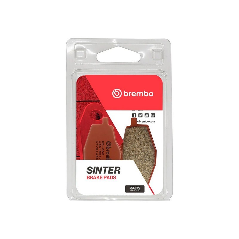 SD brake pad Fits Yamaha XT 600 EH 87-03 Brembo Raod Front Metal 1 Set Sintered - Image 43