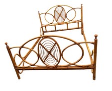 Letto In Bambu' Anni 50 Made In Italy 1/2