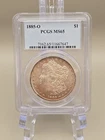 1885-O Morgan Silver Dollar $1 PCGS MS64 - New Orleans Mint