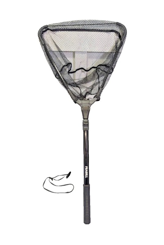 Frabill Kwik-Stow Folding Net 16 x 14 Hoop, Telescoping  Handle