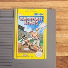 SNK Baseball Stars for Nintendo NES Baseball Game Cartridge Only NTSC-U/C