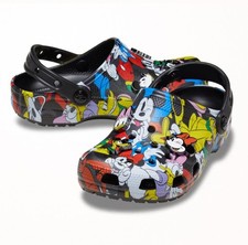 Crocs Men and Women's Mickey and Friends Classic Clog Multi 211482-90H
