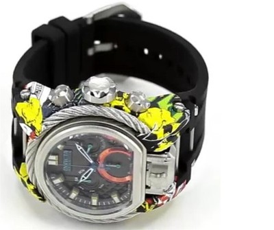 Invicta Reserve Bolt Zeus Magnum Graffiti Black Dial Swiss Mvt