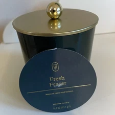 Threshold Fresh Fraser 14.5 OZ  2 wick  Scented Candle NEW