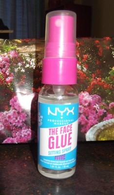 NYX The FACE GLUE SETTING SPRAY, 24HR, 30ml. WATERPROOF, VEGAN, CRUELTY FREE