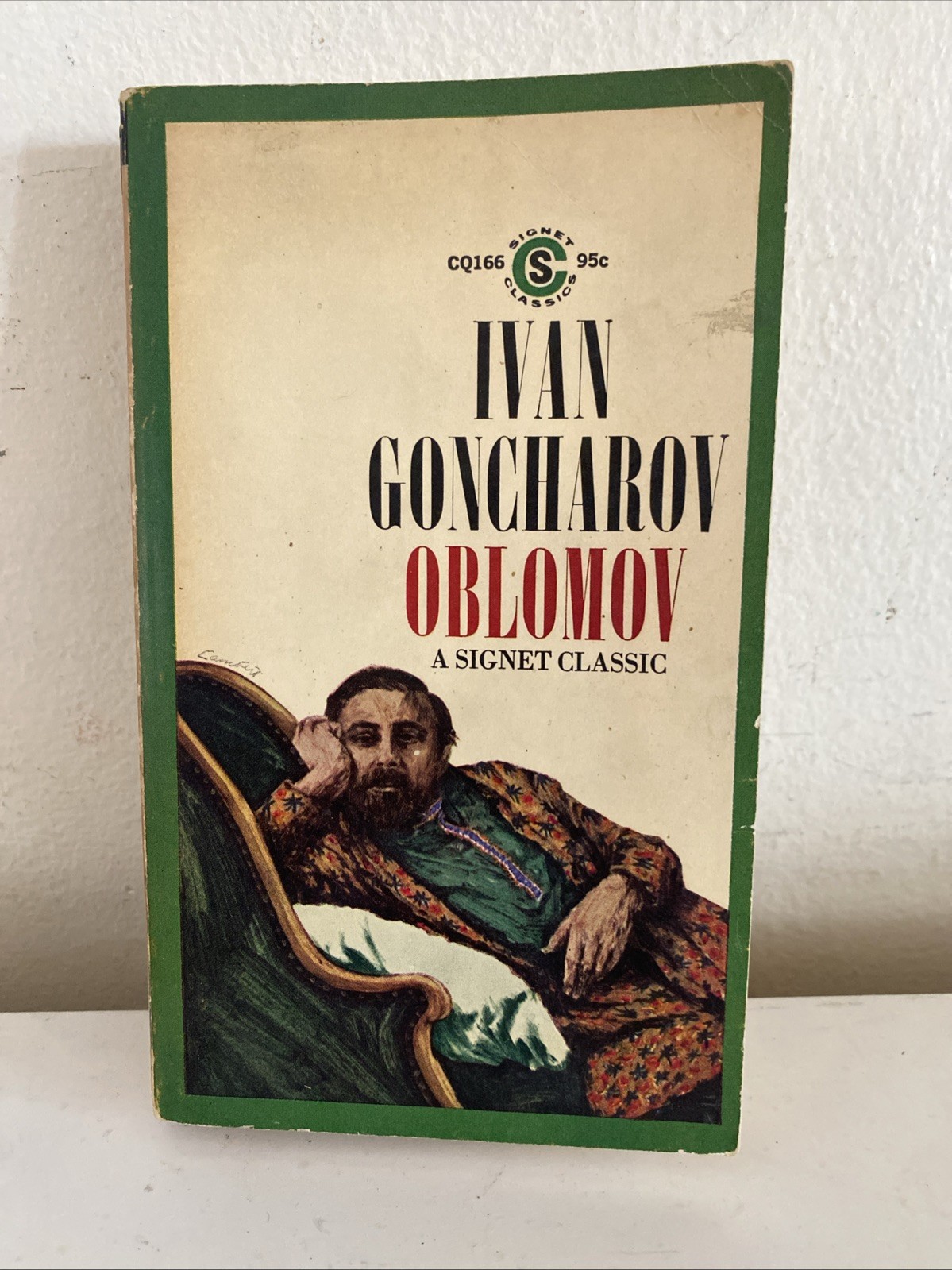 OBLOMOV Ivan Goncharov 1963 Vintage Paperback Signet CQ166 Russian Literature