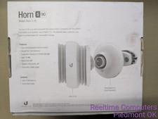 Ubiquiti HORN-5-90 5GHz 90 Beamwidth Isolation Horn Antenna 13 dBi BNIB