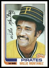 1982 Topps #458 Willie Montanez Pittsburgh Pirates