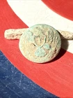 Dug Civil War  💥 🇺🇸 💣 Eagle I Big Coat Button Brandy Station Va